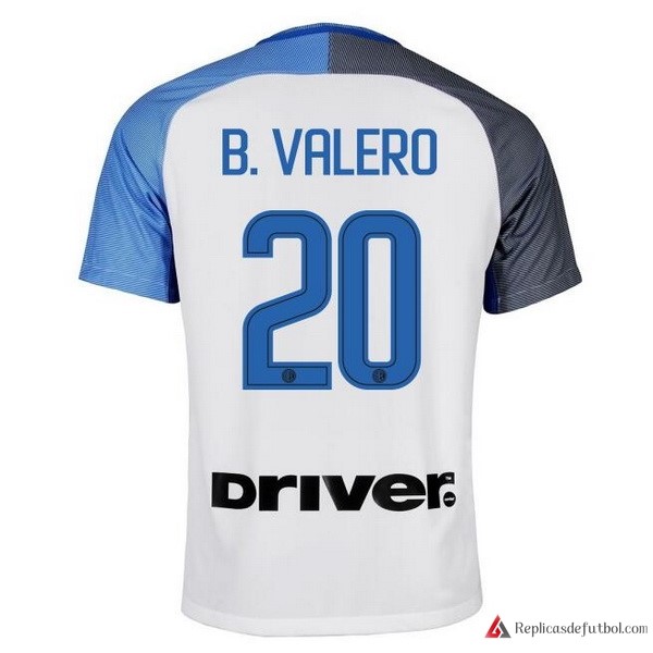 Camiseta Inter Segunda equipación B.Valero 2017-2018